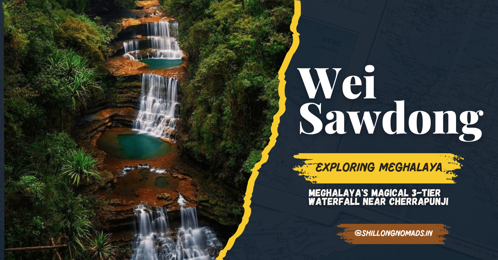 Exploring the Enchanting Beauty of Wei Sawdong – Shillong’s Hidden Gem